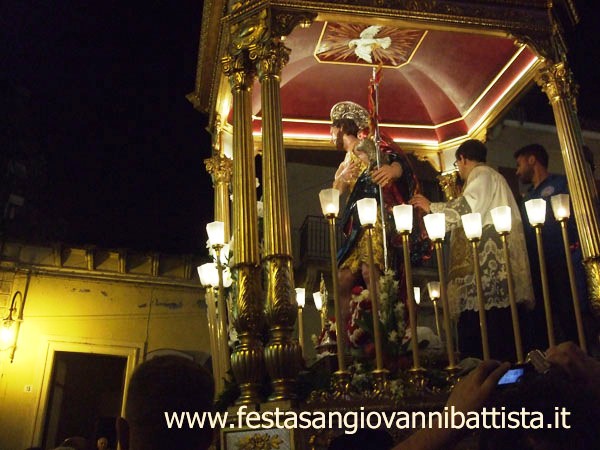 26/06/2016. San Giovanni Montebello. San Giovanni Battista ritorna in Chiesa Madre.