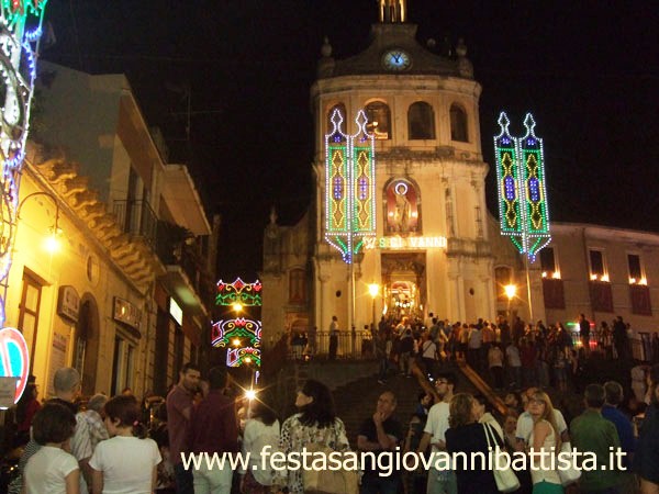 26/06/2016. San Giovanni Montebello. San Giovanni Battista ritorna in Chiesa Madre.