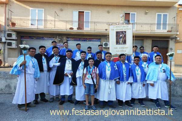 27/08/2017. Vizzini. La Confraternita San Giovanni Battista in Piazza Giacomo Vaccari.