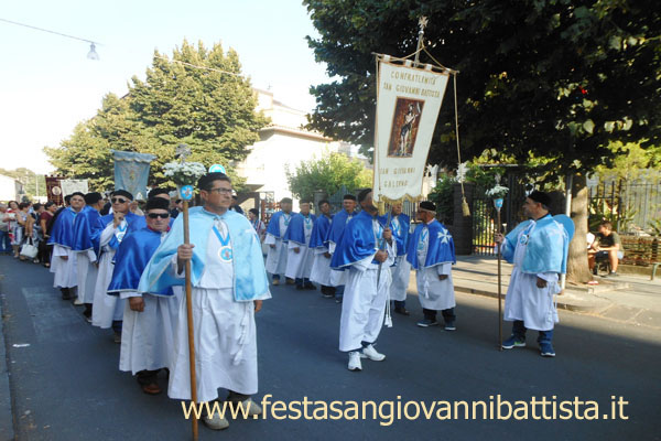 27/08/2017. In processione per amore e devozione a San Giovanni Battista.