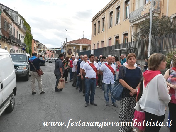 17/06/2018. Le Confraternite San Giovanni Battista invitate in processione.