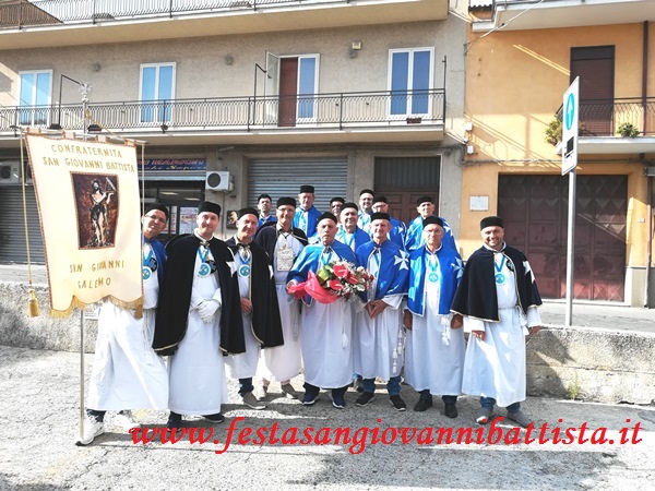 28/08/2018. Vizzini. La Confraternita San Giovanni Battista in Piazza Giacomo Vaccari.