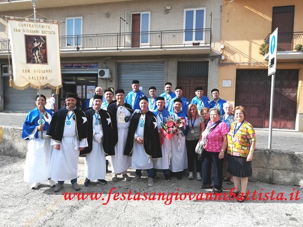 28/08/2018. Vizzini. La Confraternita San Giovanni Battista in Piazza Giacomo Vaccari.