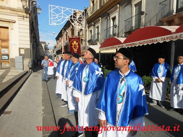 28/08/2018. In cammino con rispetto a San Giovanni Battista.
