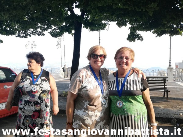28/08/2019. Alcuni momenti del corteo delle confraternite e comitati verso la Basilica di San Giovanni Battista di Vizzini.