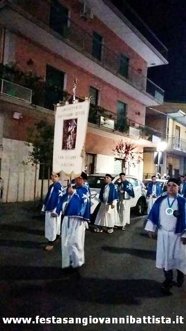 11/06/2022. Alcuni momenti della processione della reliquia di S.Antonio Abate a Gravina di Catania.