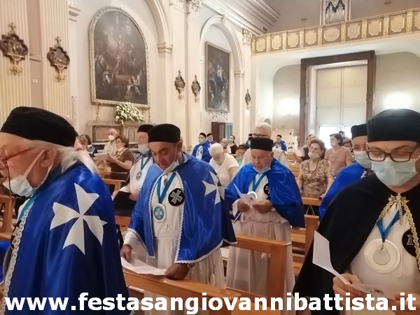 23/06/2021. L'inno di San Giovanni Battista cantato dal Coro della Confraternita in Chiesa Madre.