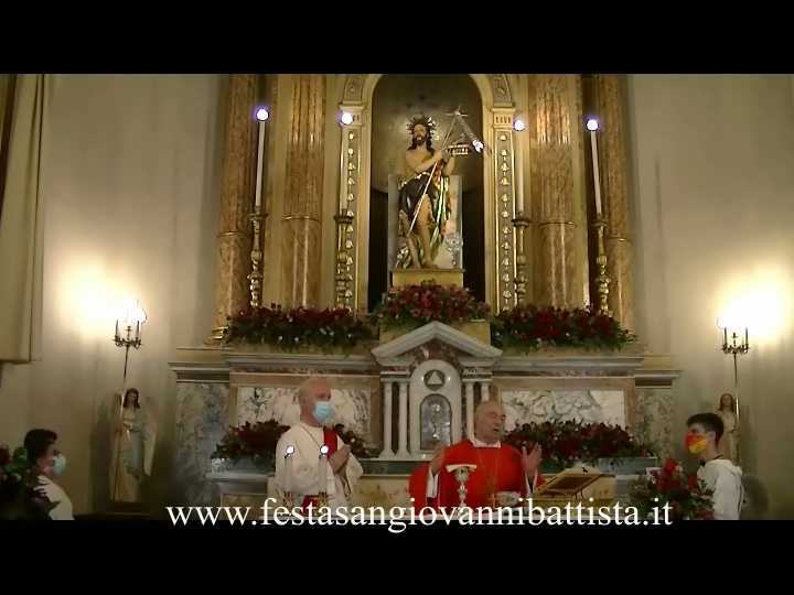 29/08/2020. Ore 20:00. Messa celebrata da P. Ildebrando Scicolone OSB.