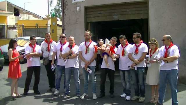 Video dell' intervista fatta ai ragazzi della tradizionale 'discesa dell'angelo' di giorno 24/06/2016