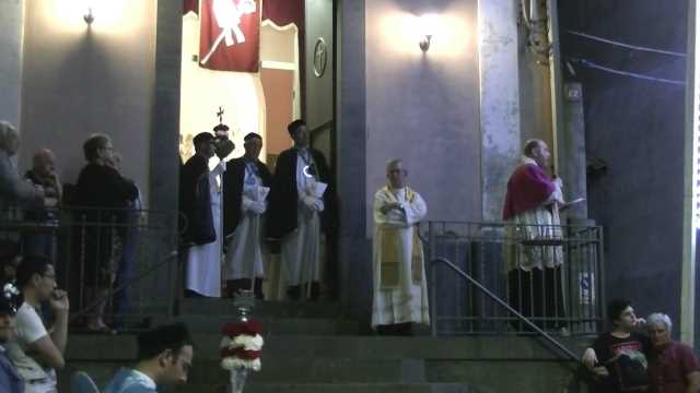 Il panegirico di Mons. Barbaro Scionti.
