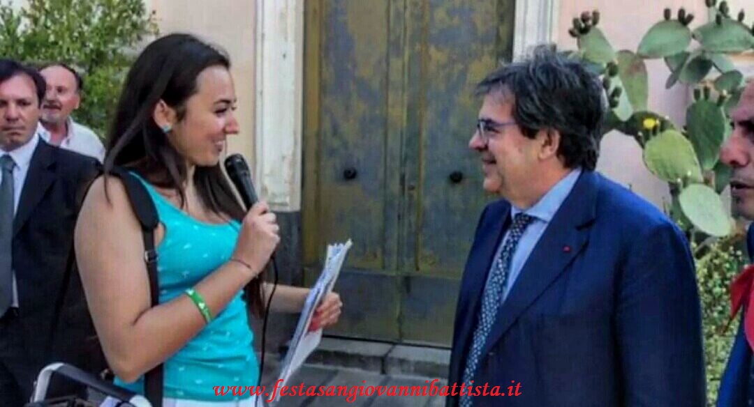Video dell' intervista fatta al Sindaco Enzo Bianco sulla festa di San Giovanni Battista del 24/06/2017