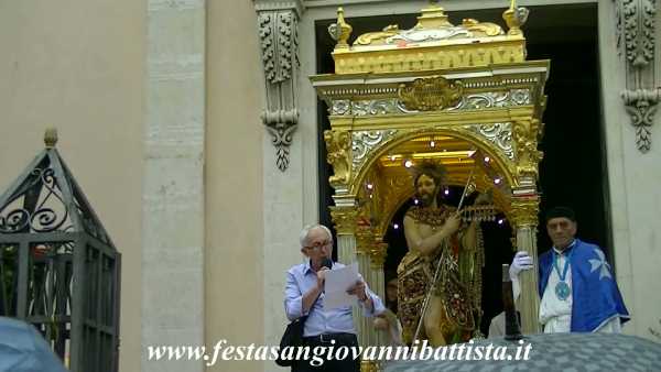 24/06/2018. Ore 12:00. Uscita di Mezzogiorno del Santo Patrono.