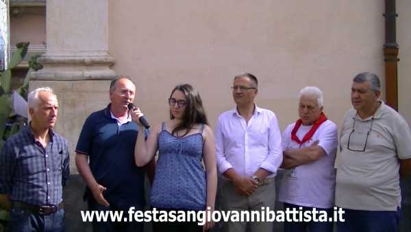 Video dell' intervista fatta al Comitato dei Festeggiamenti del 24/06/2019.